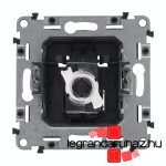 Legrand Valena Allure 1xRJ45 Cat. 5e UTP csatlakozóaljzat fekete, AB753040