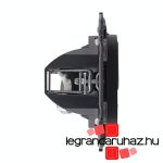 Legrand Valena Allure TV csatlakozóaljzat + RJ45 Cat. 6 UTP aljzat fekete, AB753055