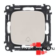   Legrand Valena Allure váltóérintkezős nyomó csengőjellel elefántcsont, AE752011CS