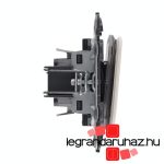 Legrand Valena Allure kettős váltóérintkezős nyomó elefántcsont, AE752018