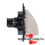 Legrand Valena Allure kábelkivezető sorkapoccsal elefántcsont, AE753033