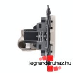 Legrand Valena Allure 1xRJ45 Cat. 6 STP csatlakozóaljzat elefántcsont, AE753046