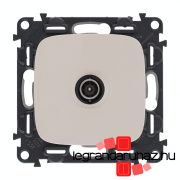   Legrand Valena Allure TV aljzat csillagpontos 1,5 dB elefántcsont, AE753051