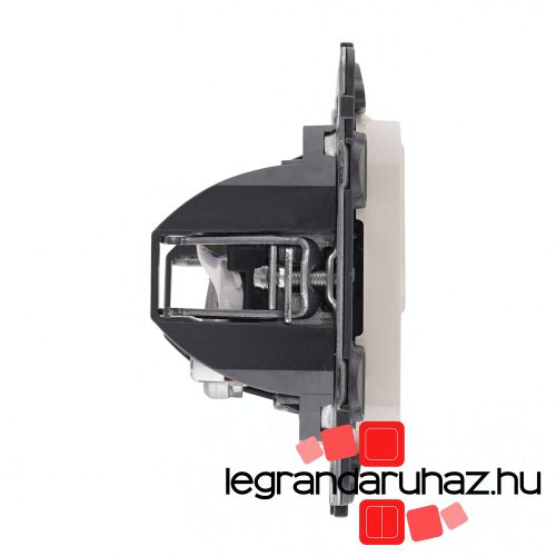 Legrand Valena Allure TV csatlakozóaljzat + RJ45 Cat. 6 UTP aljzat elefántcsont, AE753055