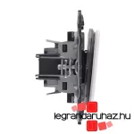 Legrand Valena Allure egypólusú kapcsoló ellenőrzőfénnyel 10 AX fehér, AF752001E