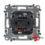 Legrand Valena Allure egypólusú kapcsoló ellenőrzőfénnyel 10 AX fehér, AF752001E