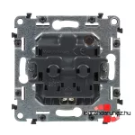 Legrand Valena Allure 2P+F csatlakozóaljzat biztonsági zsaluval csavaros vezetékbekötéssel fehér, AF753024