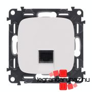   Legrand Valena Allure 1xRJ45 Cat. 5e UTP csatlakozóaljzat fehér, AF753040