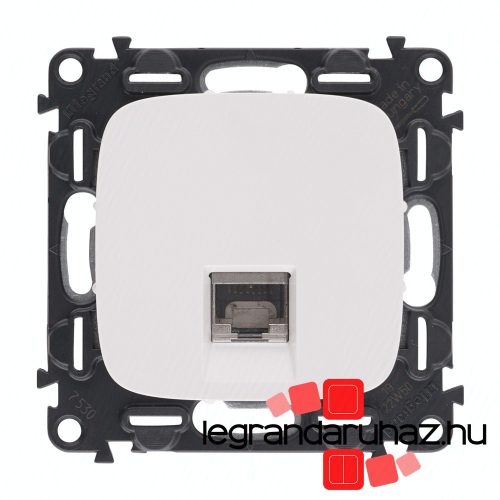 Legrand Valena Allure 1xRJ45 Cat. 6A UTP csatlakozóaljzat fehér, AF753044