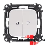 Legrand Valena Allure csillárkapcsoló jelzőfénnyel 10 AX gyöngyház, AG752005J