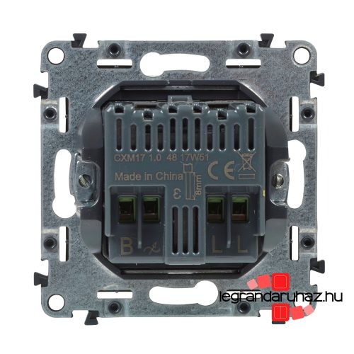 Legrand Valena Allure forgatógombos fényerőszabályzó 2 vezetékes gyöngyház, AG752060