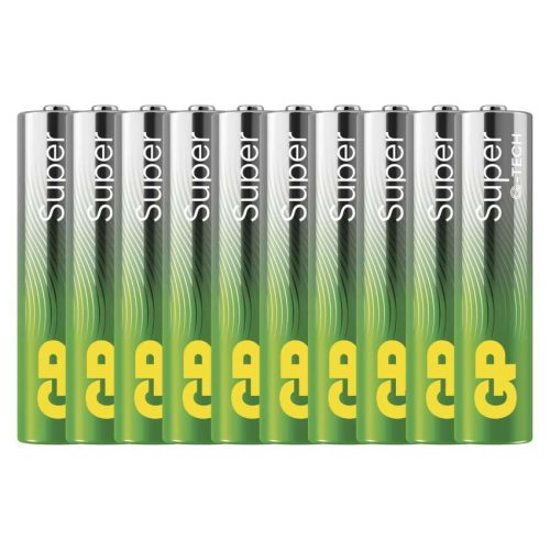 EMOS B0110G, GP alkáli elem Super LR03 (AAA) 10db