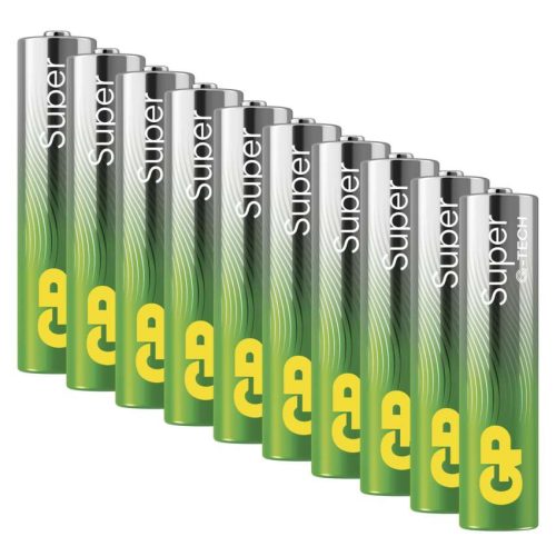 EMOS B0110G, GP alkáli elem Super LR03 (AAA) 10db