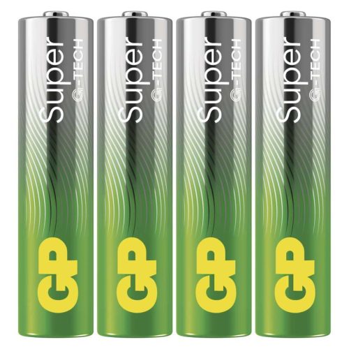 EMOS B01114, GP Super Alkáli elem AAA 4db