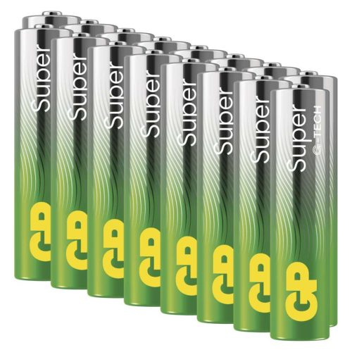 EMOS B0112H, GP Super Alkáli elem AAA 16db