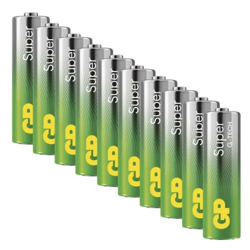 EMOS B0120G, GP Super alkáli elem LR6 (AA) 10db