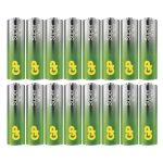 EMOS B0122H, GP Super Alkáli elem AA 16db