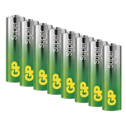 EMOS B01238, GP Super Alkáli elem AA 8db