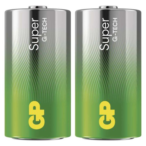 EMOS B01312, GP Super Alkáli elem LR14 (C) 2db