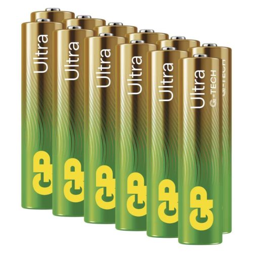 EMOS B0212F, GP Ultra Alkáli elem AAA 12db