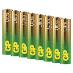 EMOS B02138, GP Ultra Alkáli elem AAA 8db