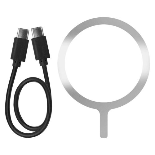 EMOS B0545B, Powerbank WI 521, 5 000 mAh, 20 W+Wireless, fekete