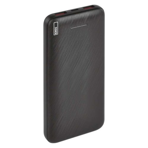 EMOS B0571B, EMOS Powerbank AlphaQ3, 10 000 mAh, 22,5 W, fekete