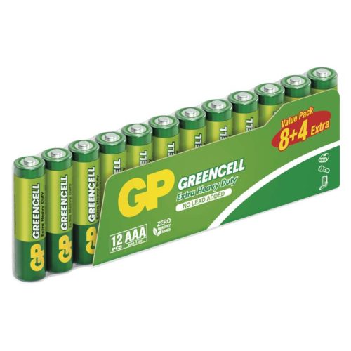 EMOS B1210F, GP ELEM GREENCELL R03 12SH 12db