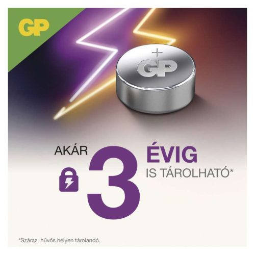 EMOS B1376, GP Alkáli gombelem LR44 (a76) 5db/bliszter