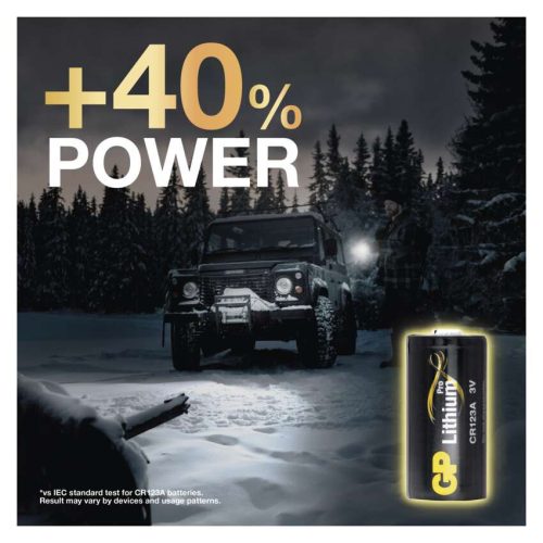 EMOS B1501, GP Lítium elem CR123A 1db/bliszter