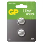 GP Ultra Plus CR2016 lítium gombelem 2 db bliszteres csomagolásban, B15163UP