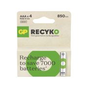   EMOS B25184, GP ReCyko NiMH Akkumulátor HR03 (AAA) 850mAh 4db