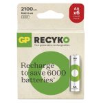 EMOS B2521V, GP ReCyko NiMH Akkumulátor HR6 (AA) 2100mAh 6db