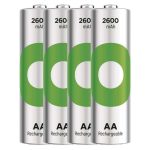 EMOS B25274, GP ReCyko NiMH Akkumulátor HR6 (AA) 2600mAh 4db