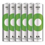 EMOS B2527V, GP ReCyko NiMH Akkumulátor HR6 (AA) 2600mAh 6db