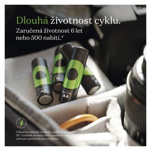 EMOS B26184, GP ReCyko Pro NiMH Akkumulátor HR03 (AAA) 4db