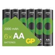 EMOS B2620V, GP ReCyko Pro NiMH Akkumulátor HR6 (AA) 6db