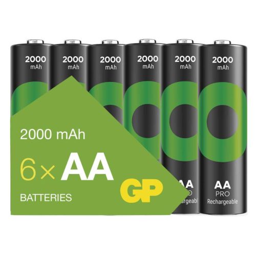 EMOS B2620V, GP ReCyko Pro NiMH Akkumulátor HR6 (AA) 6db