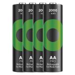 EMOS B2629, GP ReCyko Pro Photo Flash NiMH Akkumulátor HR6 (AA) 4db