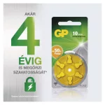 EMOS B3510, GP Gombelem hallókészülékekbe ZA10 6db/bliszter