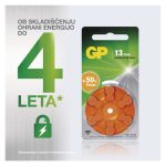 EMOS B3513, GP Gombelem hallókészülékekbe ZA13 6db/bliszter