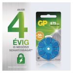 EMOS B3575, GP Gombelem hallókészülékekbe ZA675 6db/bliszter
