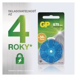 EMOS B3575, GP Gombelem hallókészülékekbe ZA675 6db/bliszter