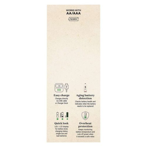 EMOS B50444D, GP Akkumulátor töltő B441 + Speed Dock + 4 x AA 2100 mAh