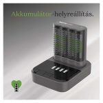 EMOS B50460D, GP Pro akkumulátor töltő P461+4xAA ReCyko Pro + dokkoló