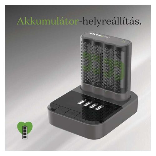 EMOS B50460D, GP Pro akkumulátor töltő P461+4xAA ReCyko Pro + dokkoló