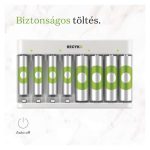 EMOS B50829, GP Akkumulátor töltő Eco E821 + 4× AA 2100 + 4× AAA 850