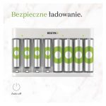 EMOS B50829, GP Akkumulátor töltő Eco E821 + 4× AA 2100 + 4× AAA 850