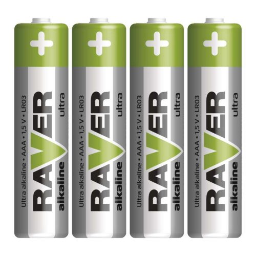 EMOS B7911, RAVER Alkáli elem AAA 4db/bliszter