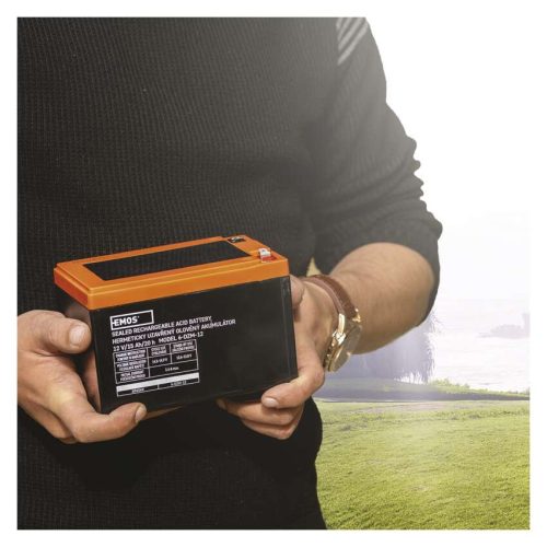 EMOS B9656V, EMOS Vontatás ólomakkumulátor 12 v/15 ah